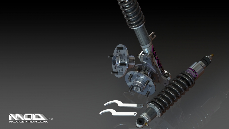 Ultimate coilovers rear V2, almost there