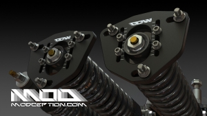 AE86 camber and caster adjustable strut top plate